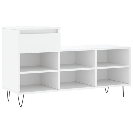 Vidaxx Schuhschrank 102x36x60 cm Holzwerkstoff weiß