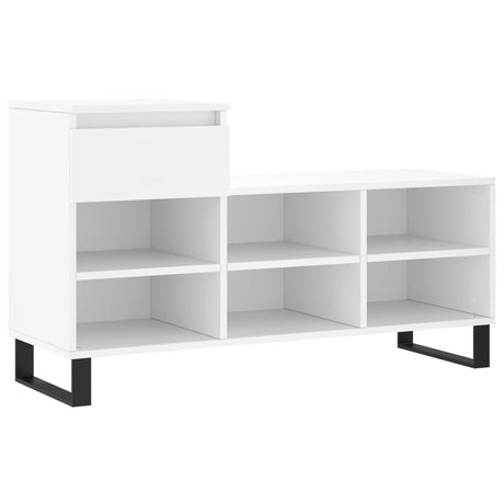 Vidaxx Schuhschrank 102x36x60 cm Holzwerkstoff weiß