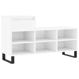 Vidaxx Schuhschrank 102x36x60 cm lackiertes Holz Hochglanz weiß