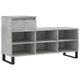Vidaxx Schuhschrank 102x36x60 cm Holzwerkstoff betongrau