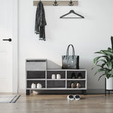 Vidaxx Schuhschrank 102x36x60 cm Holzwerkstoff betongrau