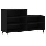 Vidaxx Schuhschrank 102x36x60 cm lackiertes Holz schwarz