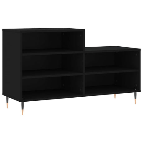 Vidaxx Schuhschrank 102x36x60 cm lackiertes Holz schwarz