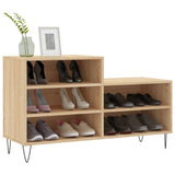 VidaXL Schuhschrank 102x36x60 cm Holzwerkstoff Sonoma-Eiche