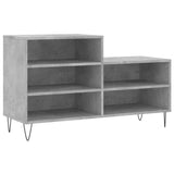 Vidaxx Schuhschrank 102x36x60 cm Holzwerkstoff betongrau