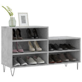 Vidaxx Schuhschrank 102x36x60 cm Holzwerkstoff betongrau