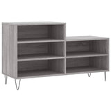 VidaXL Schuhschrank 102x36x60 cm Holzwerkstoff Sonomagrau
