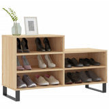 VidaXL Schuhschrank 102x36x60 cm Holzwerkstoff Sonoma-Eiche