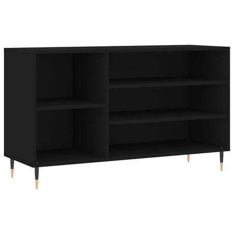 Vidaxx Schuhschrank 102x36x60 cm lackiertes Holz schwarz