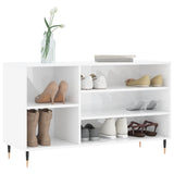 Vidaxx Schuhschrank 102x36x60 cm lackiertes Holz Hochglanz weiß