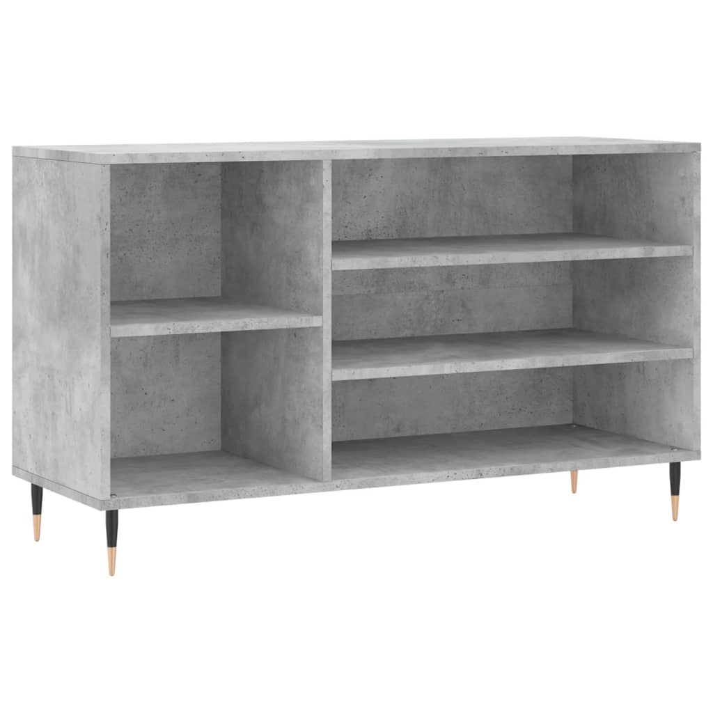 Vidaxx Schuhschrank 102x36x60 cm Holzwerkstoff betongrau