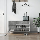 Vidaxx Schuhschrank 102x36x60 cm Holzwerkstoff betongrau