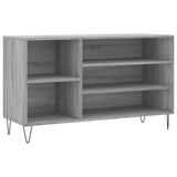 VidaXL Schuhschrank 102x36x60 cm Holzwerkstoff Sonomagrau