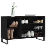 Vidaxx Schuhschrank 102x36x60 cm lackiertes Holz schwarz