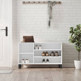Vidaxx Schuhschrank 102x36x60 cm lackiertes Holz Hochglanz weiß