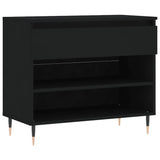 Vidaxx Schuhschrank 70x36x60 cm lackiertes Holz schwarz