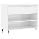 Vidaxx Schuhschrank 70x36x60 cm lackiertes Holz Hochglanz weiß
