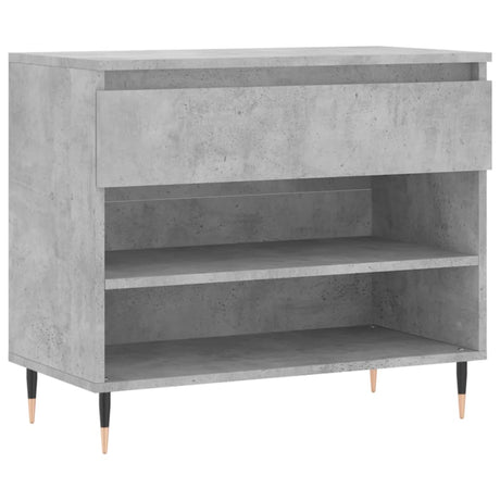 Vidaxx Schuhschrank 70x36x60 cm Holzwerkstoff betongrau