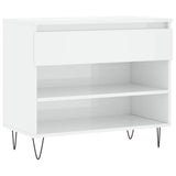 Vidaxx Schuhschrank 70x36x60 cm lackiertes Holz Hochglanz weiß