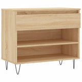 VidaXL Schuhschrank 70x36x60 cm, Holzwerkstoff Sonoma-Eiche