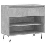 Vidaxx Schuhschrank 70x36x60 cm Holzwerkstoff betongrau