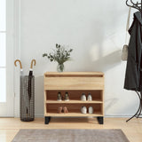 VidaXL Schuhschrank 70x36x60 cm, Holzwerkstoff Sonoma-Eiche