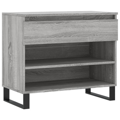 VidaXL Schuhschrank 70x36x60 cm Holzwerkstoff Sonomagrau