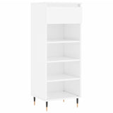 Vidaxx Schuhschrank 40x36x105 cm lackiertes Holz Hochglanz weiß