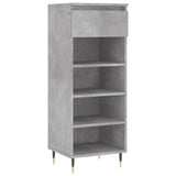Vidaxx Schuhschrank 40x36x105 cm Holzwerkstoff betongrau