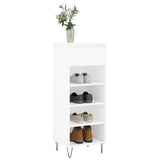 Vidaxx Schuhschrank 40x36x105 cm Holzwerkstoff weiß