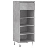 Vidaxx Schuhschrank 40x36x105 cm Holzwerkstoff betongrau