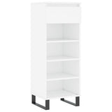 Vidaxx Schuhschrank 40x36x105 cm Holzwerkstoff weiß