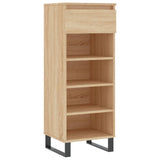 VidaXL Schuhschrank 40x36x105 cm Holzwerkstoff Sonoma-Eiche