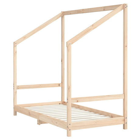 Vidaxl kinderbedframe 80x160 cm massief grenenhout