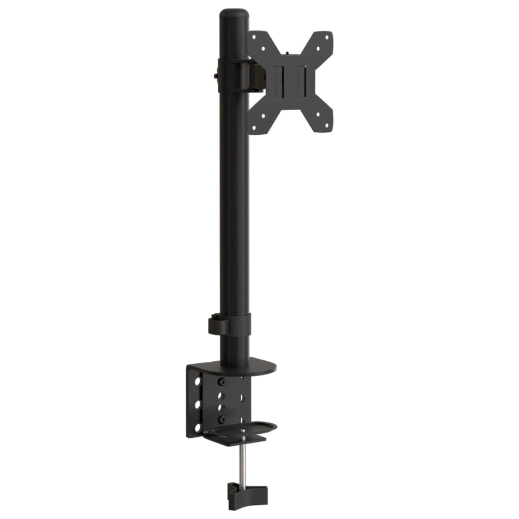 VidaXL Monitorhalterung VESA 75 100 mm schwarzer Stahl
