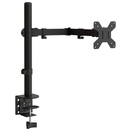 VidaXL Monitorhalterung VESA 75 100 mm schwarzer Stahl