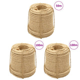 VidaXL Seil 3 Stück 20 mm Sisal