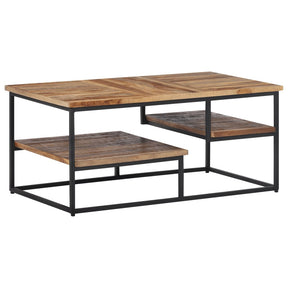 Vidaxl salontafel 90x50x39 cm massief gerecycled teakhout