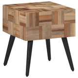 Vidaxl bijzettafel 40x40x45 cm massief gerecycled teakhout