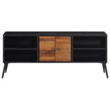 Vidaxl tv-meubel 112x31x45 cm massief gerecycled teakhout