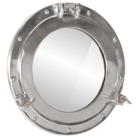 VidaXL Wandspiegel Bullauge Ø38 cm Aluminium und Glas