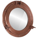 Vidaxx Wandspiegel Bullauge ø38 cm Aluminium und Glas