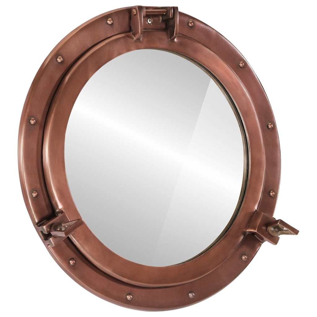 Vidaxx Wandspiegel Bullauge ø50 cm Aluminium und Glas