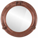 Vidaxx Wandspiegel Bullauge ø50 cm Aluminium und Glas