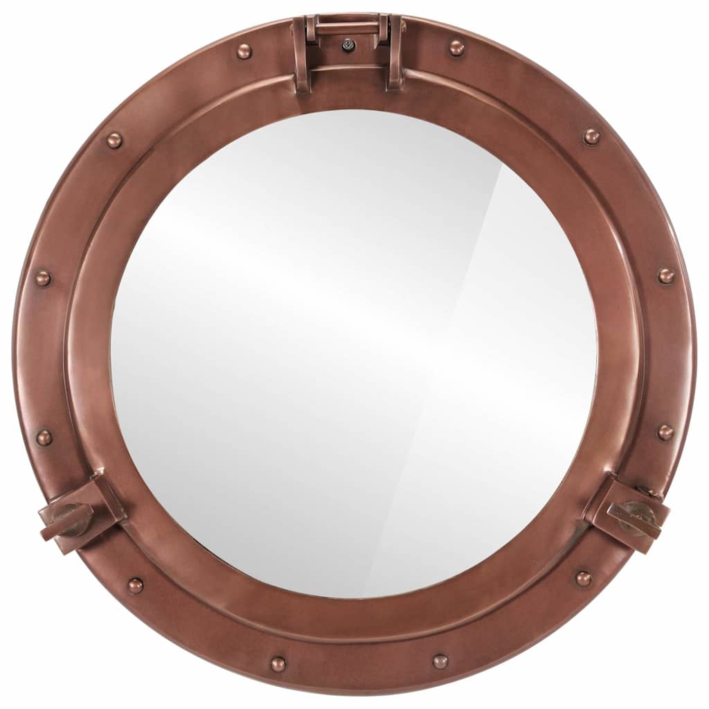 Vidaxx Wandspiegel Bullauge ø50 cm Aluminium und Glas