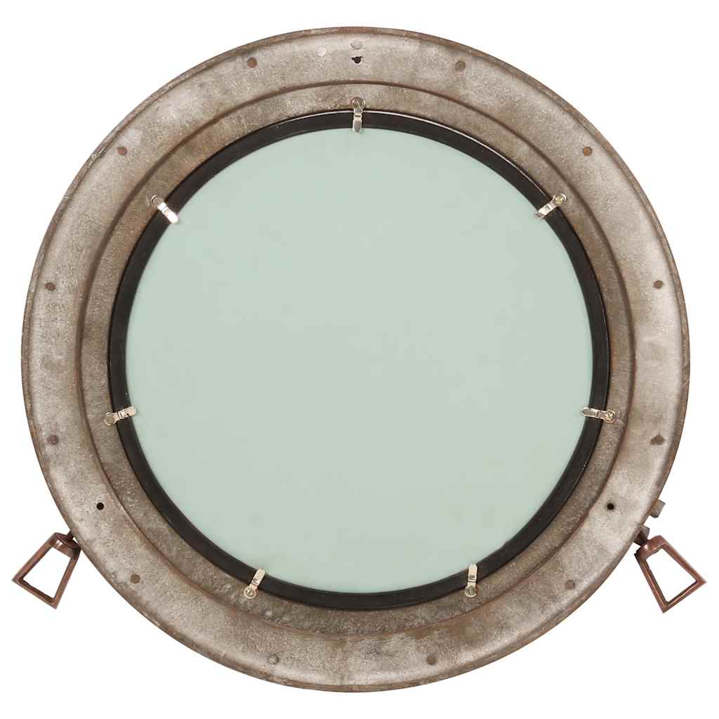 Vidaxx Wandspiegel Bullauge ø50 cm Aluminium und Glas