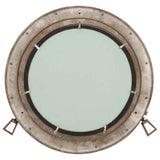 Vidaxx Wandspiegel Bullauge ø50 cm Aluminium und Glas