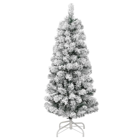 Vidaxx künstlicher Weihnachtsbaum mit Scharnieren und Schnee 120 cm