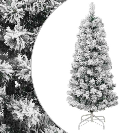 Vidaxx künstlicher Weihnachtsbaum mit Scharnieren und Schnee 150 cm
