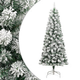 Vidaxx künstlicher Weihnachtsbaum mit Scharnieren und Schnee 210 cm
